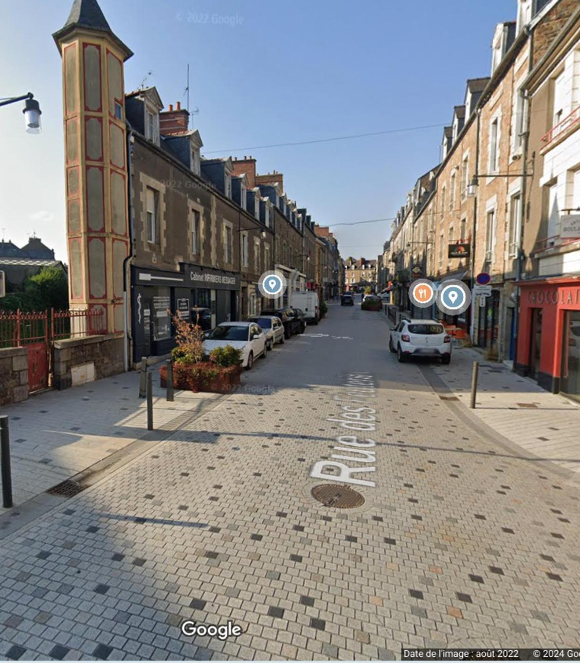 Apartamento L'Ecrin Medieval Fougères Exterior foto